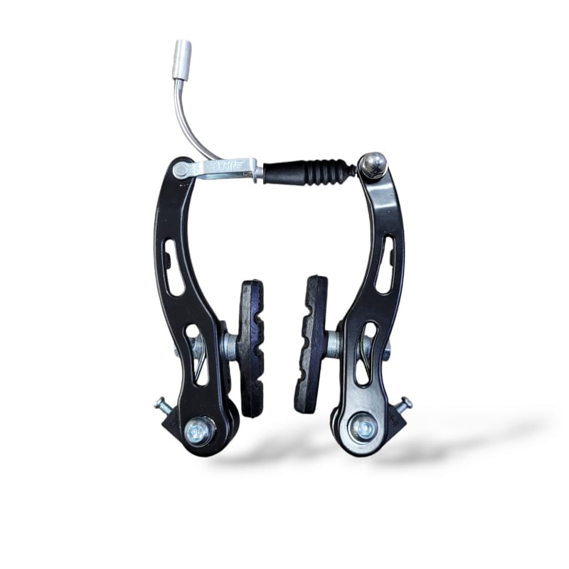 Freno V-Brake aluminio con resorte largo negro 